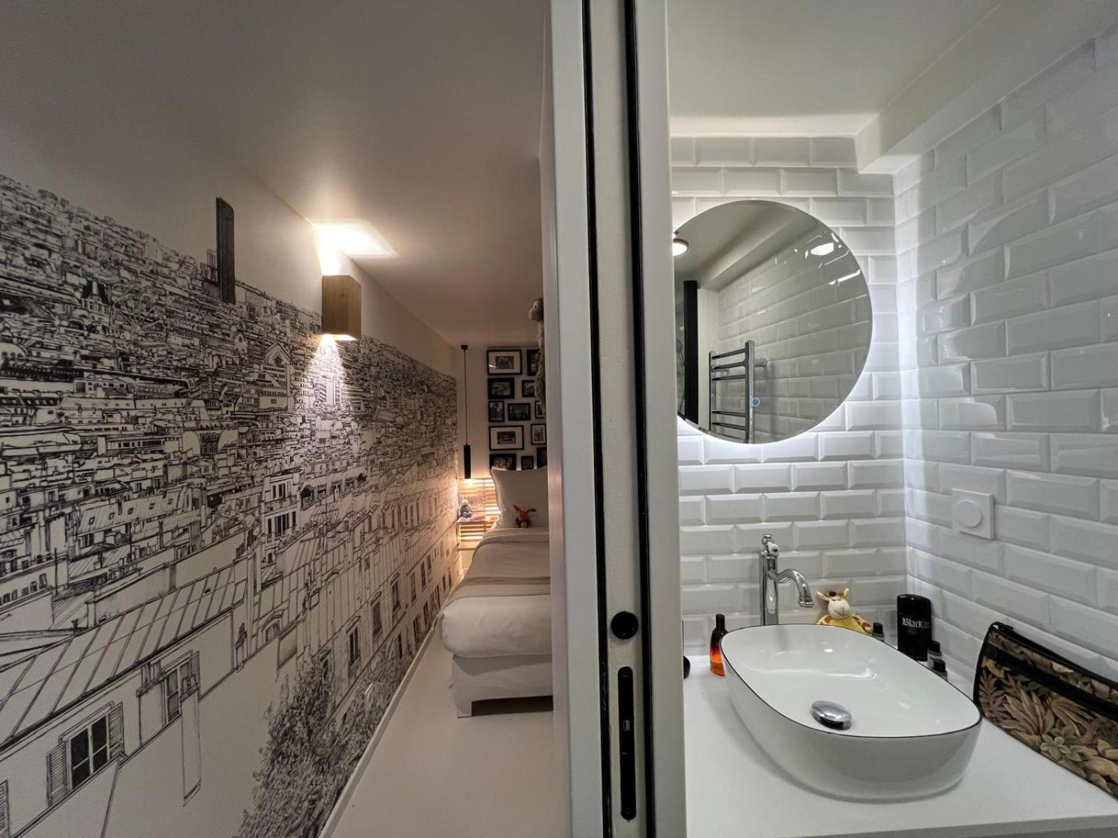 Appartement Design Quartier Montmartre-Sacre-Coeur! Paris Xviiie Exterior foto